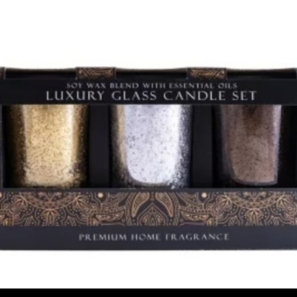 Essenza Candles Soy Wax Blend with Essential Oils Luxury Glass - Picture 7 of 8